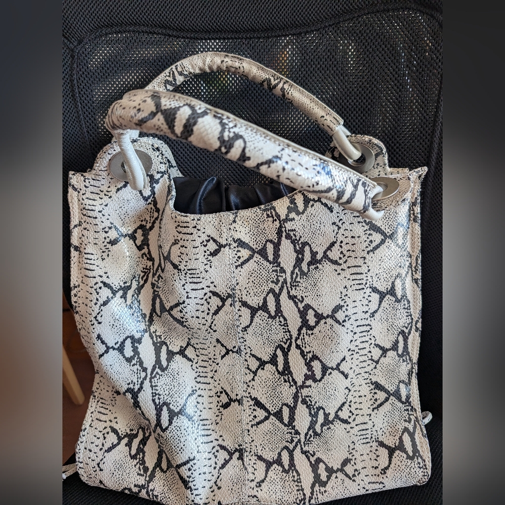 Snakeskin Pattern Handbag